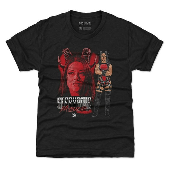 Youth 500 Level Heather Black Stephanie Vaquer Vintage T-Shirt