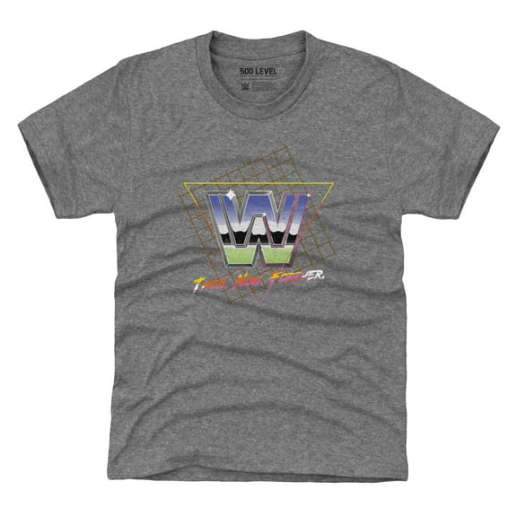 Youth 500 Level  Heather Gray WWE T-Shirt