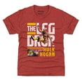 thumbnail image 1 of Youth 500 Level Heather Red Hulk Hogan Leg Drop T-Shirt, 1 of 1