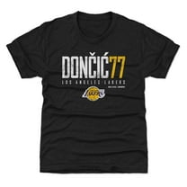 Youth 500 Level Luka Don-i- Black Los Angeles Lakers Elite T-Shirt