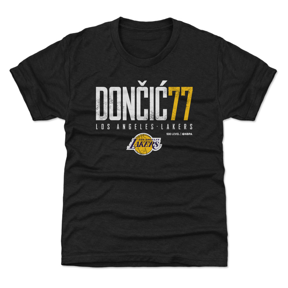 500 LEVEL LeBron James Los Angeles Lakers T-Shirt - Officially Licensed NBA Apparel, 100% Cotton, Printed In Austin TX