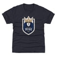 thumbnail image 1 of Youth 500 Level Navy Seattle Reign FC Vintage Primary Logo Graphic T-Shirt, 1 of 1