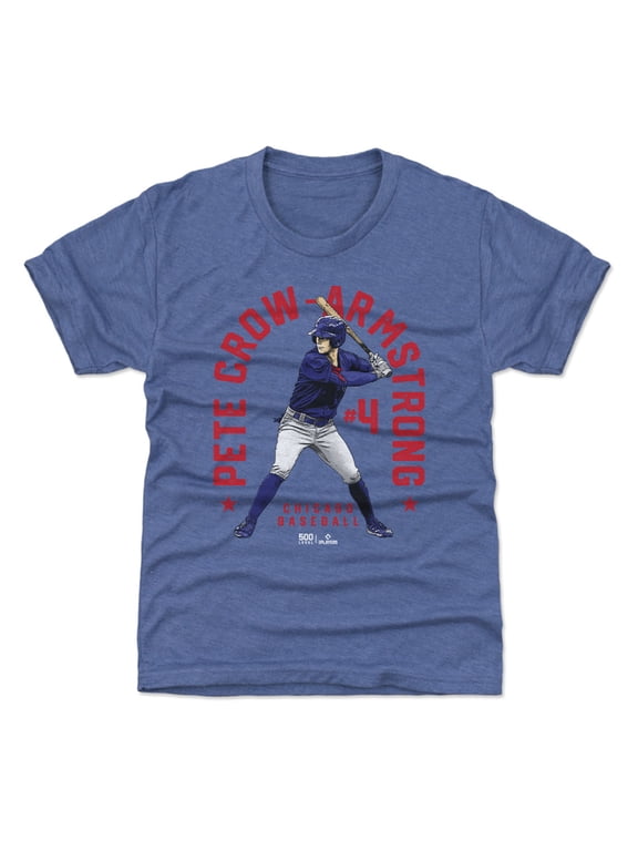 Youth 500 Level Pete Crow-Armstrong Royal Retro Arc T-Shirt