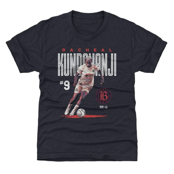 Youth 500 Level Racheal Kundananji Navy Bay FC Player Bitmap Graphic T-Shirt