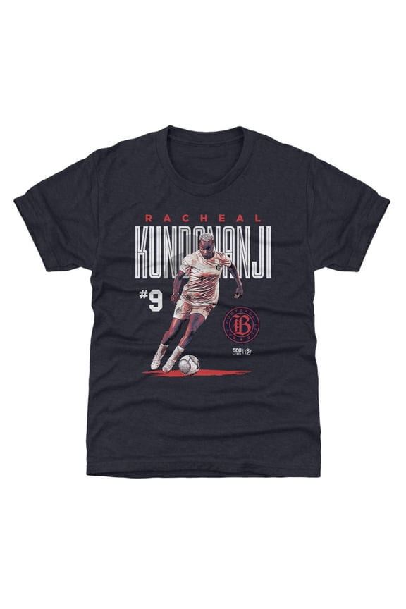 Youth 500 Level Racheal Kundananji Navy Bay FC Player Bitmap Graphic T-Shirt