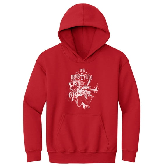 Youth 500 Level Red Rey Mysterio Mono Hoodie