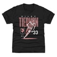 thumbnail image 1 of Youth 500 Level Riley Tiernan Black Angel City FC Player Bitmap Graphic T-Shirt, 1 of 1