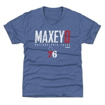Youth 500 Level Tyrese Maxey Royal Philadelphia 76ers Elite T-Shirt