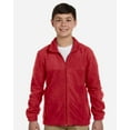 thumbnail image 1 of Youth 8 oz. Full-Zip Fleece - RED - L, 1 of 3