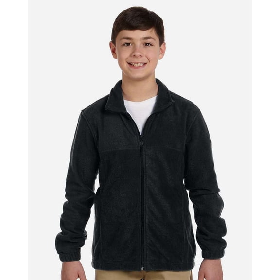 Youth 8 oz. Full-Zip Fleece
