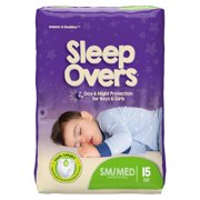 SleepOvers Youth Youth Absorbent Underwear Small / Medium 38 to 65 lbs. SLP05301, 15 Ct