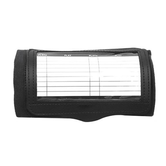 Youth Adult Football Wristbands Quarterback Playbook Wristband Wrist Coached Easy to Use for Football Baseball Softball