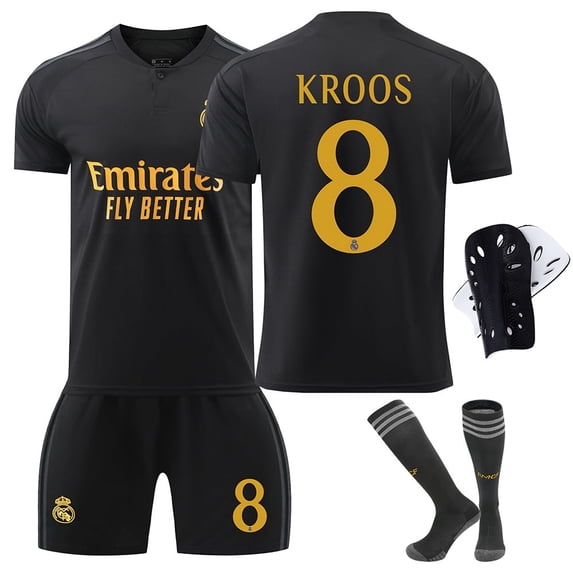 Youth Adults Jersey, 22 23 Madrid Jersey,1 Courtois 5 Bellingham 7 Vini jr 8 Kroos 10 Modric 11 Rodrygo 15 Valverde 7 Ronaldo Jersey,Soccer Jersey,Sport Jersey Shirt Shorts