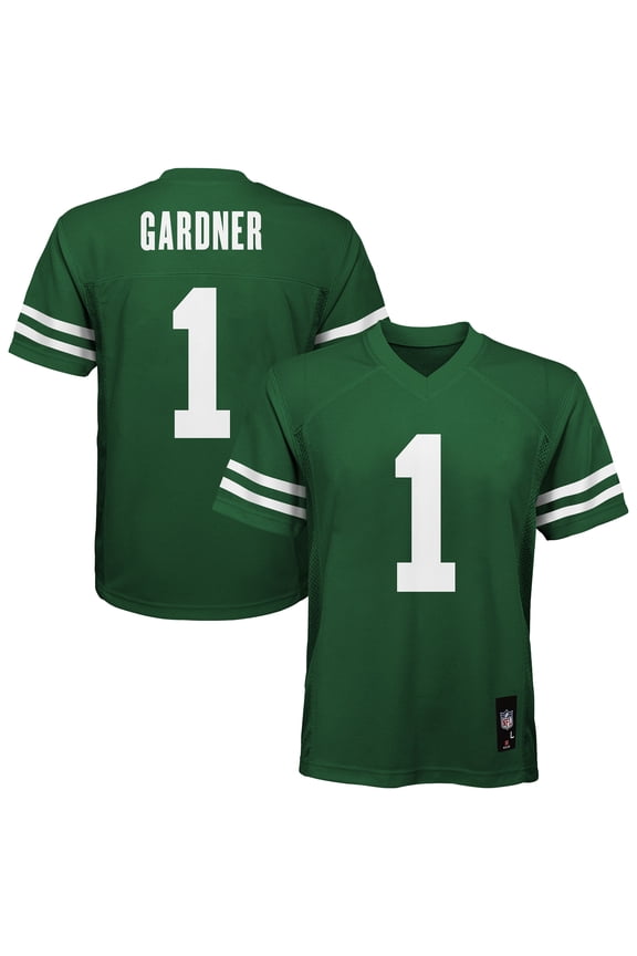 Youth Ahmad Sauce Gardner Green New York Jets Replica Jersey