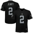 thumbnail image 1 of Youth Ashton Jeanty Black Las Vegas Raiders Replica Player Jersey, 1 of 3