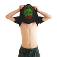 thumbnail image 1 of Youth Ask Me About My Zombie Disguise T shirt Funny Halloween Flip Costume Tee, 1 of 6