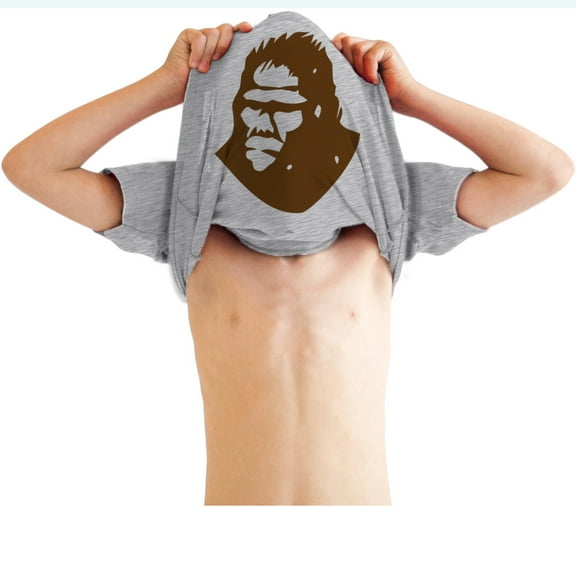 Youth Ask Me About Squatch T Shirt Funny Sarcastic Bigfoot Flip Tee for Kids