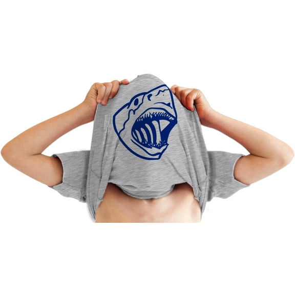 Youth Ask Me Why Im Jawsome Cool Movie Great White Shark Shirt Costume for Kids