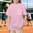 thumbnail image 1 of Youth Athletic Shirts Mesh Short Sleeve Rash Guard Lightweight Girls Tops Size 2-3 Years, 1 of 4