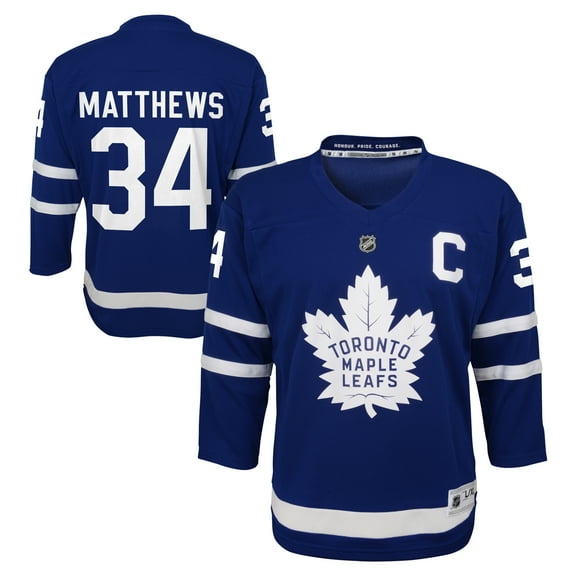 Youth Auston Matthews Blue Toronto Maple Leafs Home Replica Player Jersey