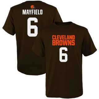 Outerstuff NFL Youth Girls Cleveland Browns Burnout Long Sleeve Tee