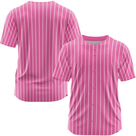 Youth Baseball Jersey Blank Boys T Shirt Button Down Hip Hop Fashion Sport Shirts Tops XS-8XL