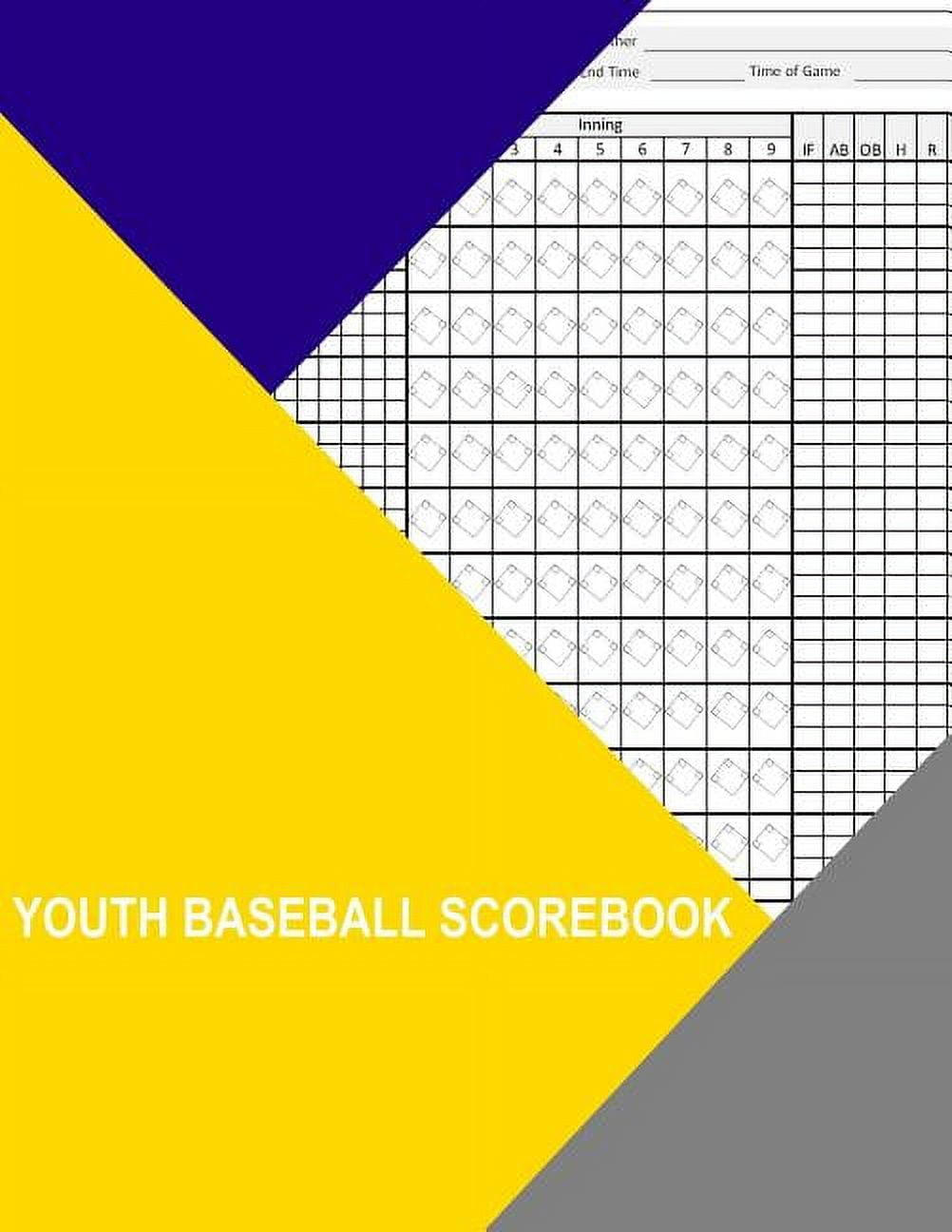 Youth Baseball Scorebook (Paperback)