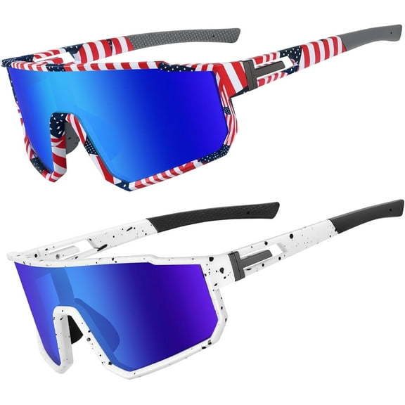 Youth Baseball Sunglasses, Kids Polarized Sports Sunglasses,UV400 Protection Glasses for Boys Girls Softball Cycling