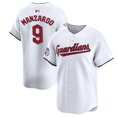 Youth Baseball Team Jersey kyle manzardo 9 Cleveland_Guardians White