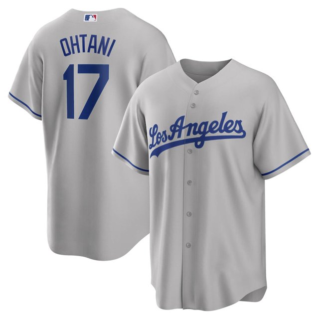 Youth Baseball game Uniforms Los Angeles_Dodgers Shohei Ohtani 17 Road