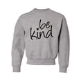 thumbnail image 1 of Youth Be Kind Heart Crewneck Sweatshirt, 1 of 1