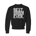 thumbnail image 1 of Youth Best Husband Ever Funny Father's Day Crewneck Sweatshirt, 1 of 1