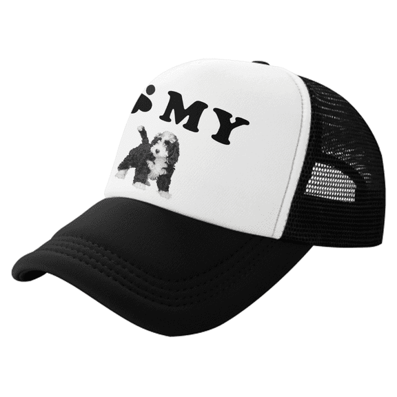 Youth Big Kid Trucker Hat I Love My Portuguese Water Dog