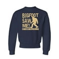 thumbnail image 1 of Youth Bigfoot Saw Me But Nobody Believes Him Squatch Crewneck Sweatshirt, 1 of 1