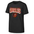 thumbnail image 1 of Youth  Black Baltimore Orioles On The Block T-Shirt, 1 of 1
