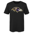 thumbnail image 1 of Youth Outerstuff Black Baltimore Ravens Primary Logo T-Shirt, 1 of 1