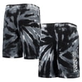 thumbnail image 1 of Youth Black Brooklyn Nets Santa Monica Tie-Dye Shorts, 1 of 3