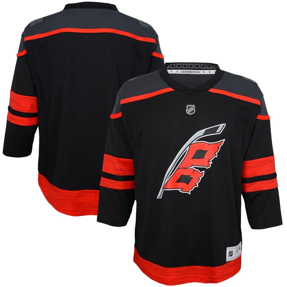 Youth Black Carolina Hurricanes Home Replica Jersey