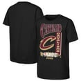 thumbnail image 1 of Youth Black Cleveland Cavaliers 2025 NBA Playoffs Hype T-Shirt, 1 of 3