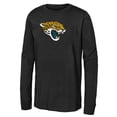 thumbnail image 1 of Youth Outerstuff Black Jacksonville Jaguars Primary Logo Long Sleeve T-Shirt, 1 of 1
