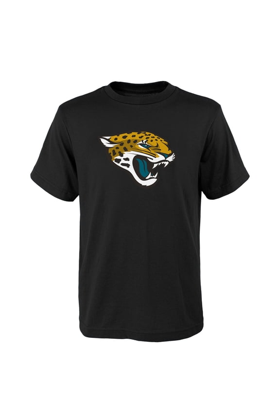 Youth Outerstuff Black Jacksonville Jaguars Primary Logo T-Shirt