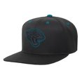 thumbnail image 1 of Youth Black Jacksonville Jaguars Team Color Pop Flatbrim Snapback Hat, 1 of 3
