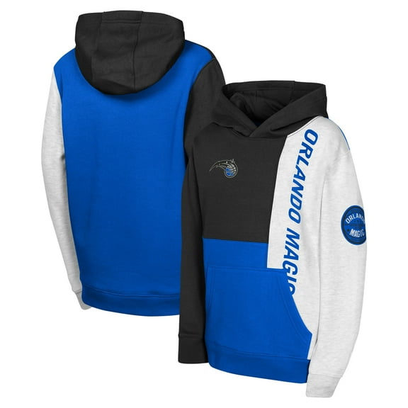 Youth  Black Orlando Magic Splash Pullover Hoodie