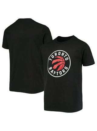 Men's Toronto Raptors Fanatics Branded Black Balanced Floor T-Shirt