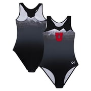 Youth Black Utah Utes Elite Replica Leotard