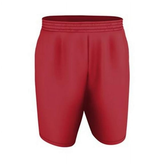 Youth Blank Game Shorts, Navy & White - Small