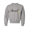 thumbnail image 1 of Youth Blessed Christian Humble Crewneck Sweatshirt, 1 of 1
