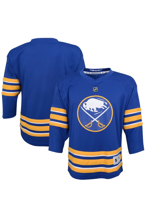 Youth Blue Buffalo Sabres Home Replica Blank Jersey