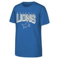 Youth Blue Detroit Lions On The Block TShirt