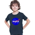 thumbnail image 1 of Youth Blue NASA Logo T-Shirt, 1 of 1